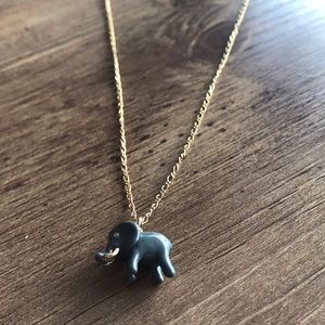 J. Crew Elephant Necklace